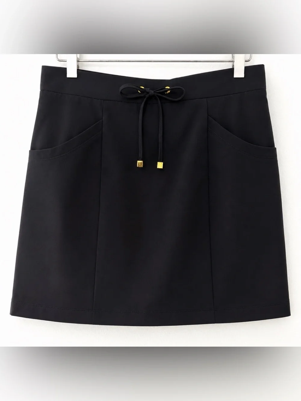 Anne Klein Black Skort A-Line Pull On Career Casual Women’s Size XS Skirt Lined